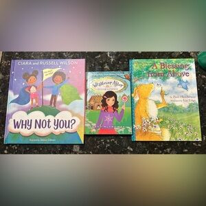 3 libros, Tree BOOKS -WHY NOT YOU , A Blessing from Above, Whatever After